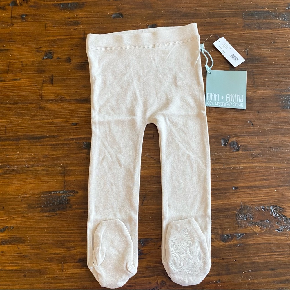 Finn + Emma NWT Baby Footed Pants Light Brown Size 9-12 Months Monkey